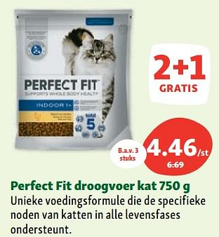 Promoties Perfect fit droogvoer kat - Perfect Fit  - Geldig van 02/08/2023 tot 07/08/2023 bij Maxi Zoo