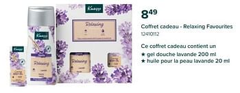 Promoties Coffret cadeau - relaxing favourites - Kneipp - Geldig van 08/07/2023 tot 31/08/2023 bij Euro Shop