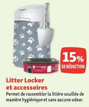 Promotions Litter locker et accessoires 15% de réduction - Litter Locker - Valide de 02/08/2023 à 07/08/2023 chez Maxi Zoo