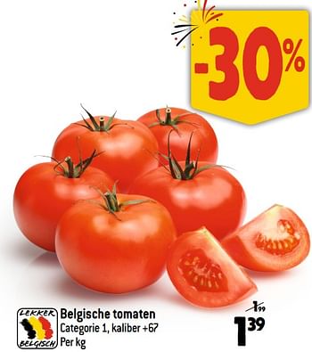 Promoties Belgische tomaten - Huismerk - Louis Delhaize - Geldig van 19/07/2023 tot 25/07/2023 bij Louis Delhaize