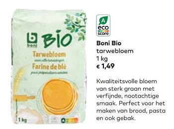 Promoties Boni bio tarwebloem - Boni - Geldig van 19/07/2023 tot 15/08/2023 bij Bioplanet