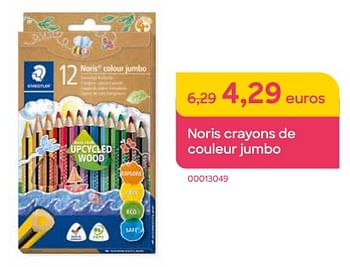 Promotions Noris crayons de couleur jumbo - Staedtler - Valide de 01/08/2023 à 15/10/2023 chez Ava