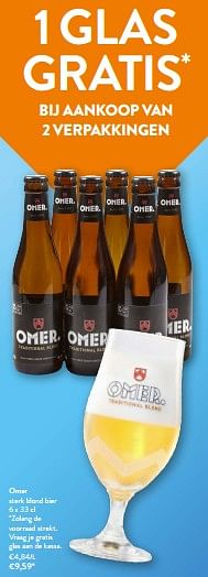Promoties Omer sterk blond bier - Omer - Geldig van 26/07/2023 tot 08/08/2023 bij OKay