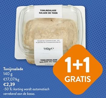 Promoties Tonijnsalade - Huismerk - Okay Buurtwinkels - Geldig van 26/07/2023 tot 08/08/2023 bij OKay