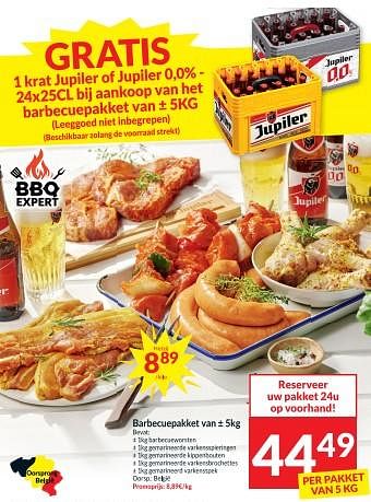 Promoties Barbecuepakket - Huismerk - Intermarche - Geldig van 25/07/2023 tot 30/07/2023 bij Intermarche