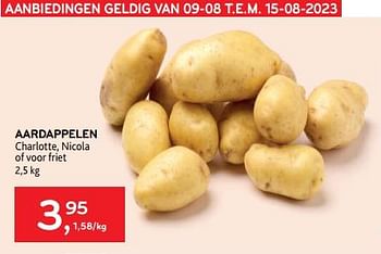Promoties Aardappelen - Huismerk - Alvo - Geldig van 09/08/2023 tot 15/08/2023 bij Alvo
