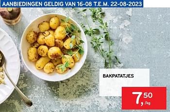 Promoties Bakpatatjes - Huismerk - Alvo - Geldig van 16/08/2023 tot 22/08/2023 bij Alvo