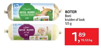 Promoties Boter boni - Boni - Geldig van 09/08/2023 tot 22/08/2023 bij Alvo