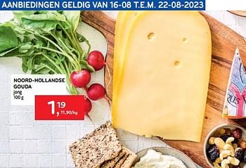 Promoties Noord-hollandse gouda - Huismerk - Alvo - Geldig van 16/08/2023 tot 22/08/2023 bij Alvo