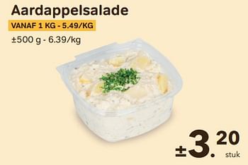 Promoties Aardappelsalade - Huismerk - Bon'Ap - Geldig van 19/07/2023 tot 17/08/2023 bij Bon'Ap