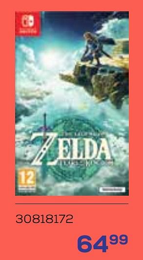 Promoties Zelda - Nintendo - Geldig van 01/08/2023 tot 13/09/2023 bij Supra Bazar