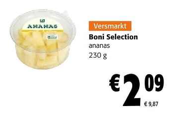 Promoties Boni selection ananas - Boni - Geldig van 26/07/2023 tot 08/08/2023 bij Colruyt