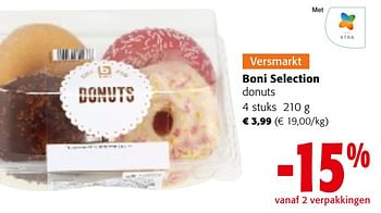 Promoties Boni selection donuts - Boni - Geldig van 26/07/2023 tot 08/08/2023 bij Colruyt