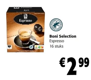 Promoties Boni selection espresso - Boni - Geldig van 26/07/2023 tot 08/08/2023 bij Colruyt