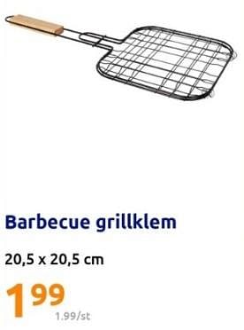 Promoties Barbecue grillklem - Huismerk - Action - Geldig van 26/07/2023 tot 01/08/2023 bij Action