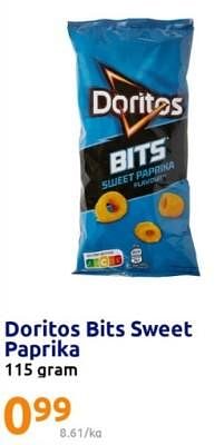 Promoties Doritos bits sweet paprika - Doritos - Geldig van 26/07/2023 tot 01/08/2023 bij Action