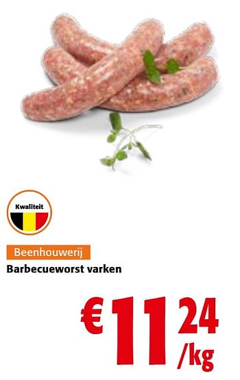 Promoties Barbecueworst varken - Huismerk - Colruyt - Geldig van 26/07/2023 tot 08/08/2023 bij Colruyt