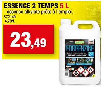 Promotions Essence 2 temps - Forever - Valide de 26/07/2023 à 06/08/2023 chez Hubo