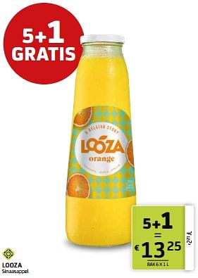 Promoties Looza sinaasappel - Looza - Geldig van 28/07/2023 tot 10/08/2023 bij BelBev