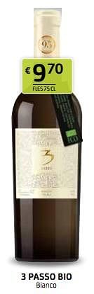 Promotions 3 passo bio bianco - Vins blancs - Valide de 28/07/2023 à 10/08/2023 chez BelBev