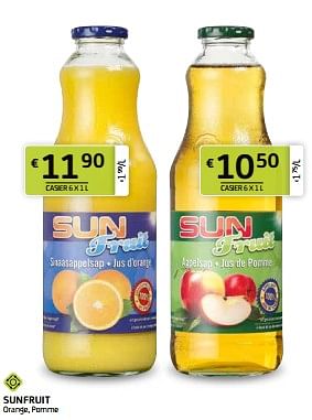 Promotions Sunfruit - sunfruit - Valide de 28/07/2023 à 10/08/2023 chez BelBev