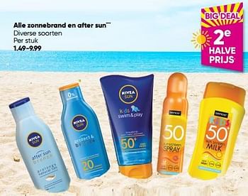 Promoties Alle zonnebrand en after sun - Huismerk - Big Bazar - Geldig van 31/07/2023 tot 13/08/2023 bij Big Bazar