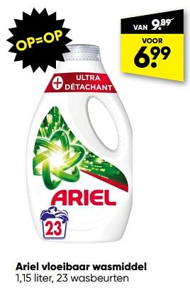Promoties Ariel vloeibaar wasmiddel - Ariel - Geldig van 31/07/2023 tot 13/08/2023 bij Big Bazar