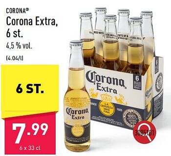 Promoties Corona extra - Corona - Geldig van 11/08/2023 tot 18/08/2023 bij Aldi