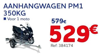 Promotions Aanhangwagen pm1 - Norauto - Valide de 22/08/2023 à 10/10/2023 chez Auto 5