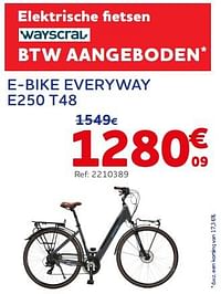 E-bike everyway e250 t48-Wayscrall