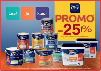 Promotions -25% op het levis assortiment - Levis - Valide de 03/08/2023 à 31/08/2023 chez Bouwcenter Frans Vlaeminck
