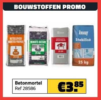 Promoties Betonmortel - Huismerk - Bouwcenter Frans Vlaeminck - Geldig van 03/08/2023 tot 31/08/2023 bij Bouwcenter Frans Vlaeminck