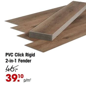 Promoties Pvc click rigid 2-in-1 fender - Huismerk - Kwantum - Geldig van 04/09/2023 tot 17/09/2023 bij Kwantum