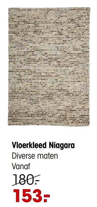 Promoties Vloerkleed niagara - Huismerk - Kwantum - Geldig van 04/09/2023 tot 17/09/2023 bij Kwantum