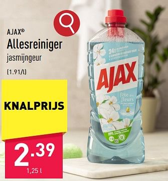 Promoties Allesreiniger - Ajax - Geldig van 08/09/2023 tot 17/09/2023 bij Aldi
