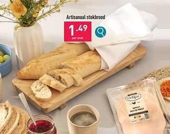 Promoties Artisanaal stokbrood - Huismerk - Aldi - Geldig van 04/09/2023 tot 17/09/2023 bij Aldi