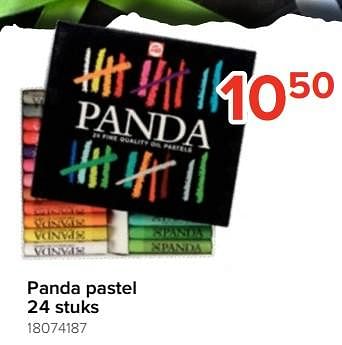 Promoties Panda pastel - Talens - Geldig van 05/08/2023 tot 11/09/2023 bij Euro Shop
