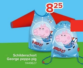 Promoties Schilderschort george peppa pig - Peppa  Pig - Geldig van 05/08/2023 tot 11/09/2023 bij Euro Shop