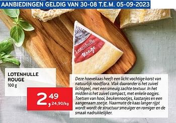 Promoties Lotenhulle rouge - Huismerk - Alvo - Geldig van 22/08/2023 tot 05/09/2023 bij Alvo