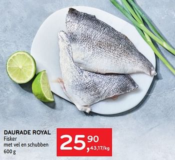 Promoties Daurade royal fisker - Fisker - Geldig van 22/08/2023 tot 05/09/2023 bij Alvo