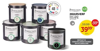 Promoties Muurverf - Perfection - Geldig van 23/08/2023 tot 04/09/2023 bij Brico