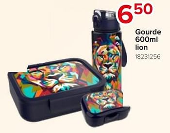 Promotions Gourde lion - Produit Maison - Euroshop - Valide de 05/08/2023 à 11/09/2023 chez Euro Shop
