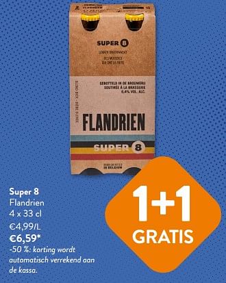 Promoties Super 8 flandrien - Brouwerij Haacht - Geldig van 23/08/2023 tot 05/09/2023 bij OKay