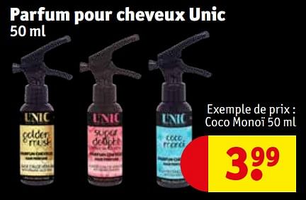 Unic Parfum pour cheveux unic coco mono En promotion chez Kruidvat