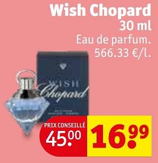 Chopard Wish chopard Promotie bij Kruidvat