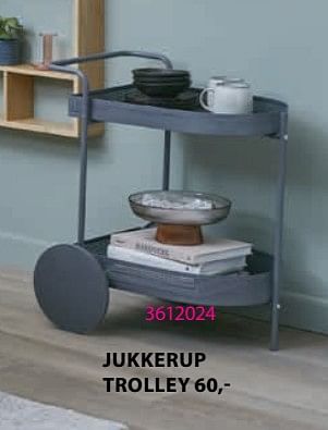 Promoties Jukkerup trolley - Huismerk - Jysk - Geldig van 28/08/2023 tot 10/09/2023 bij Jysk