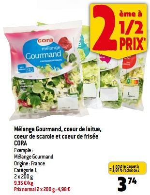 Promotions Mélange gourmand - Produit maison - Match - Valide de 30/08/2023 à 05/09/2023 chez Match