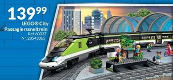 Promoties Lego city passagierssneltrein - Lego - Geldig van 30/08/2023 tot 27/09/2023 bij Fun