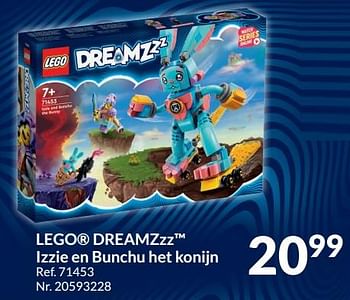Promoties Lego dreamzzz izzie en bunchu het konijn - Lego - Geldig van 30/08/2023 tot 27/09/2023 bij Fun