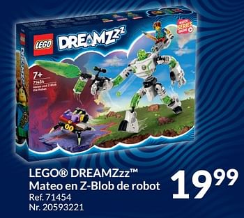 Promoties Lego dreamzzz mateo en z-blob de robot - Lego - Geldig van 30/08/2023 tot 27/09/2023 bij Fun